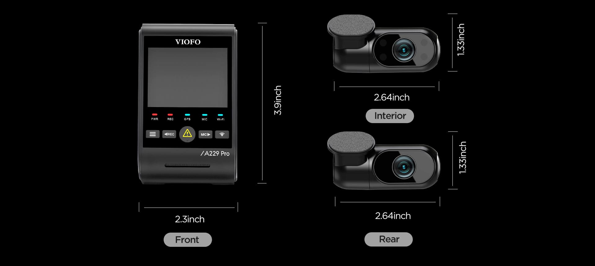 VIOFO A229 PRO-3CH-009